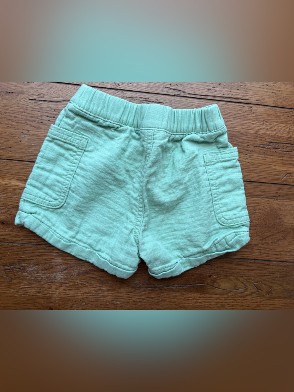 Cat&jack - Light green Cotton shorts - Picture 4 of 4